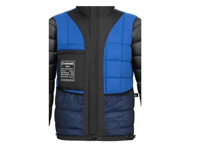 Куртка Viking Fishing Yeti 150g 6K Black/blue Фото 3